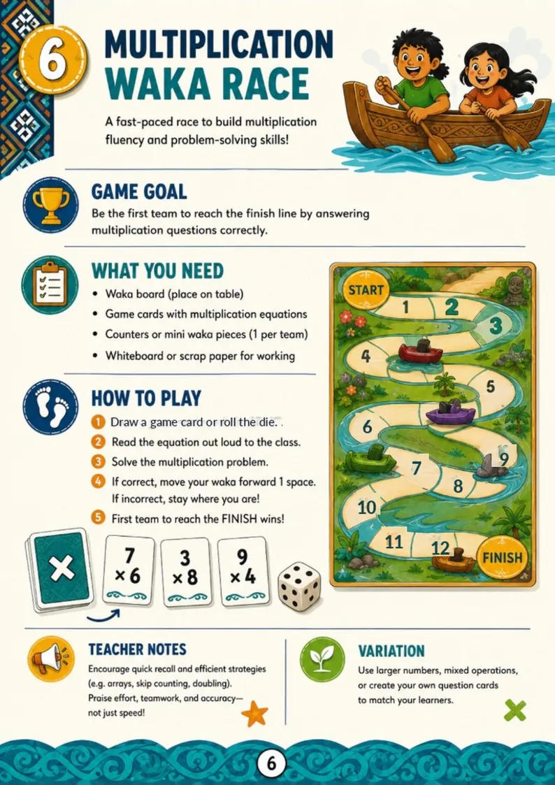 The Kaiako Game Vault — Years 4–6 — preview of page 4
