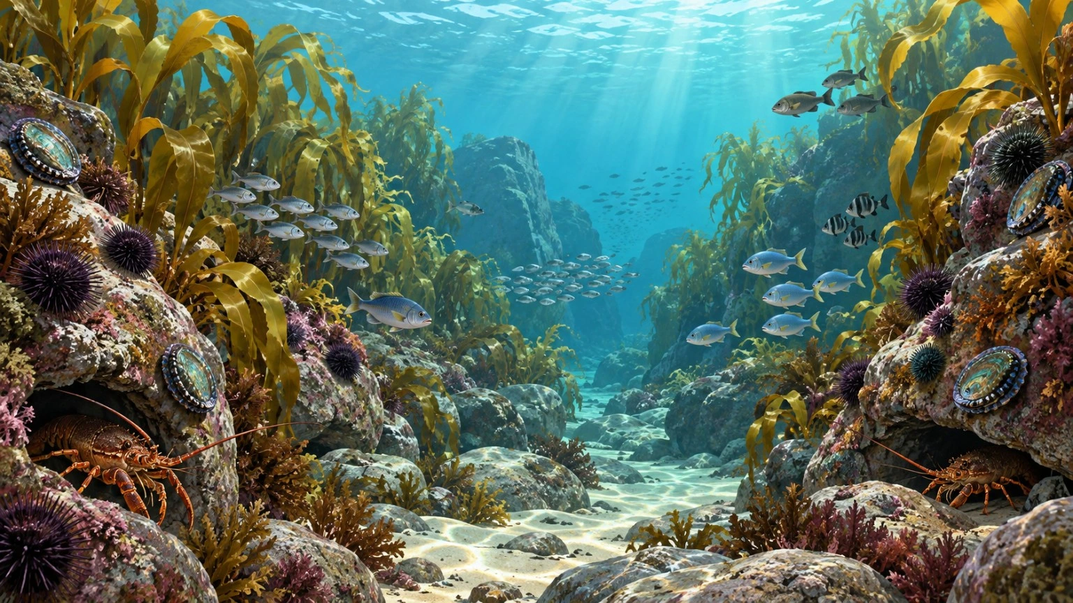 Recovering Aotearoa rocky reef ready for marine life to return